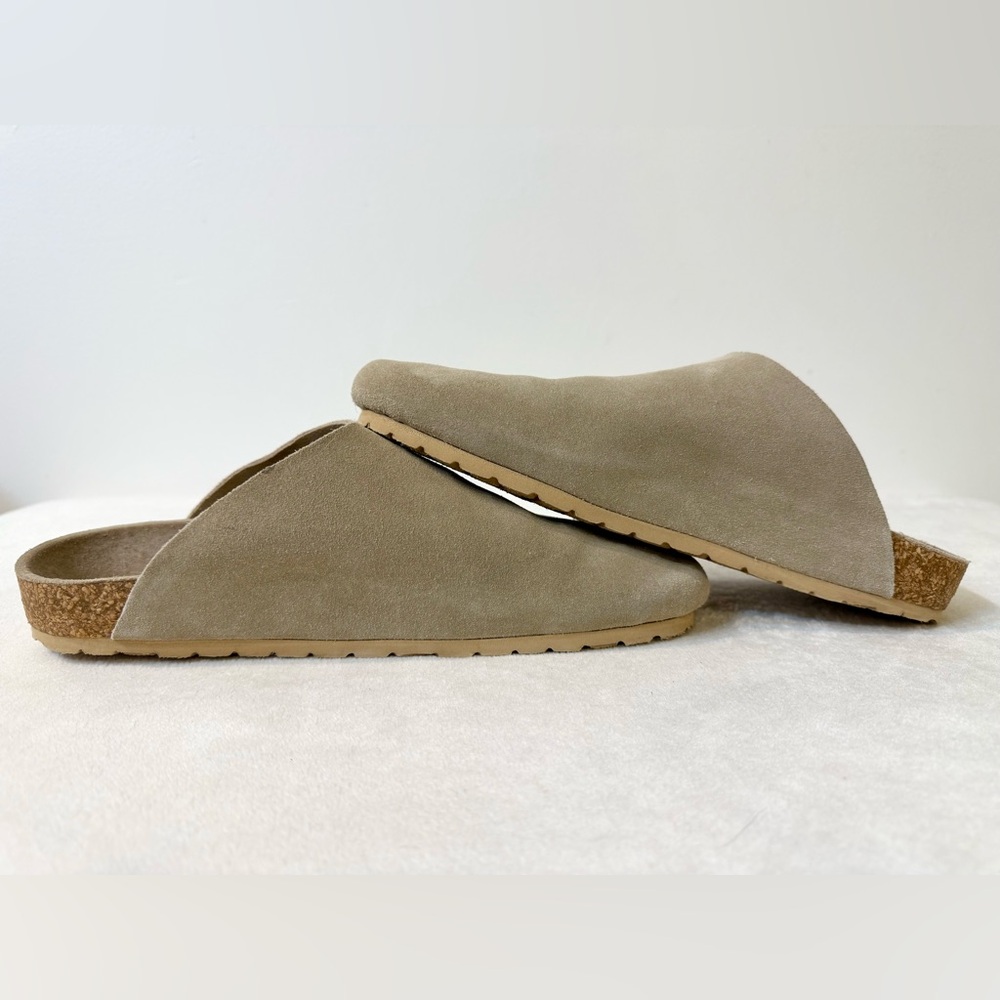Seychelles New Routine Mule in Taupe Suede Size 8.5 - Picture 9 of 11